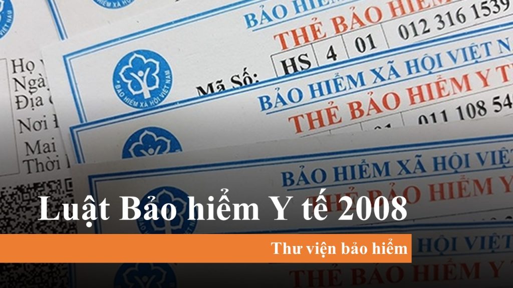 luật bảo hiểm y tế 2008