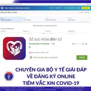 đăng ký tiêm vaccine online