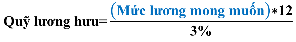 công thức tính lương hưu của Thầy Trí Nguyễn